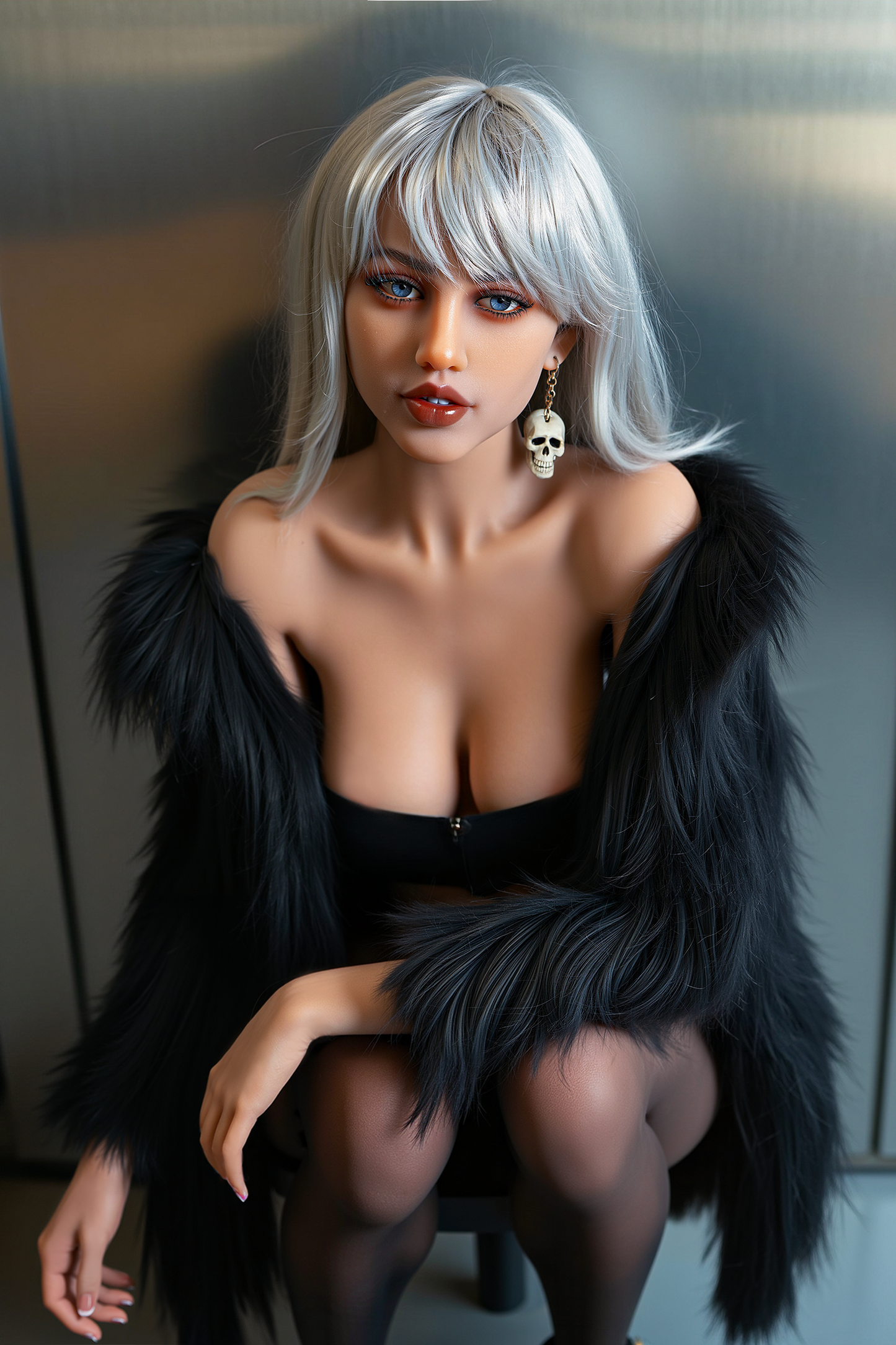 AIBEI Doll | 157cm 5ft2in Sexy Skinny Muscle Gel Breast Real Full Body TPE Adult Doll - Kairos