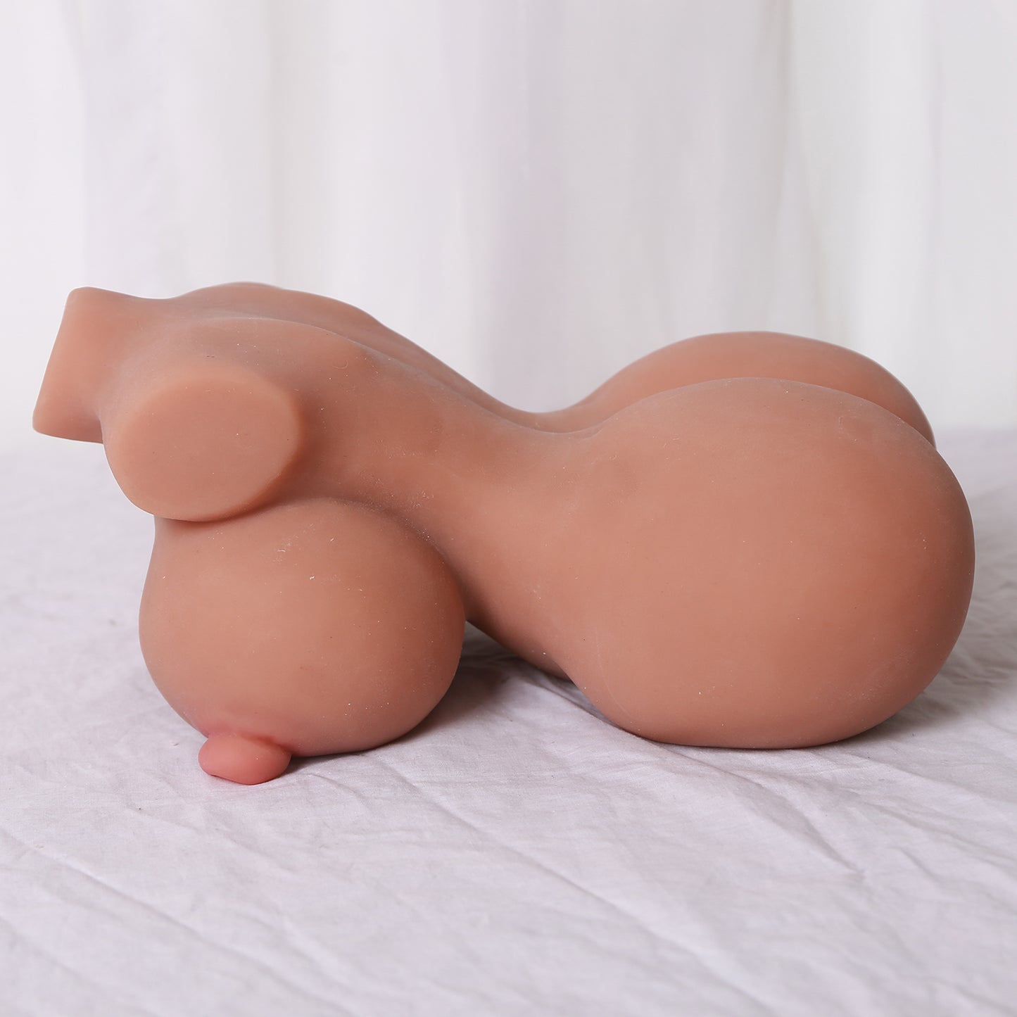 US Stock | Rifrano Doll Lifelike Tan SKin Half Body Small BBW Style TPE Sex Doll Torso