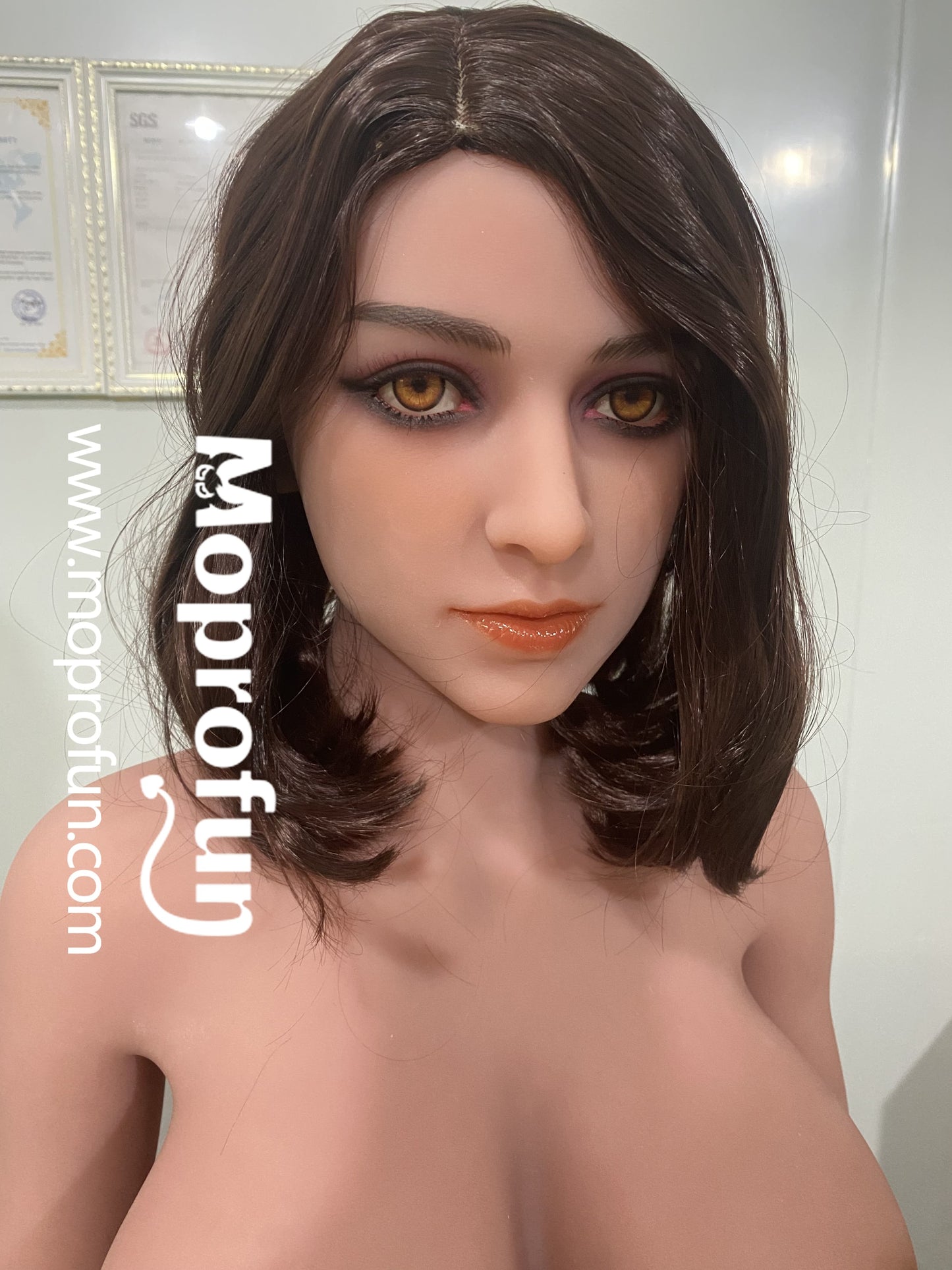 EU Stock AIBEI Doll | 160cm 5ft3in Blonde Hair Sexy Big Boobs Full Body Realistic TPE Sex Doll - Eulalia