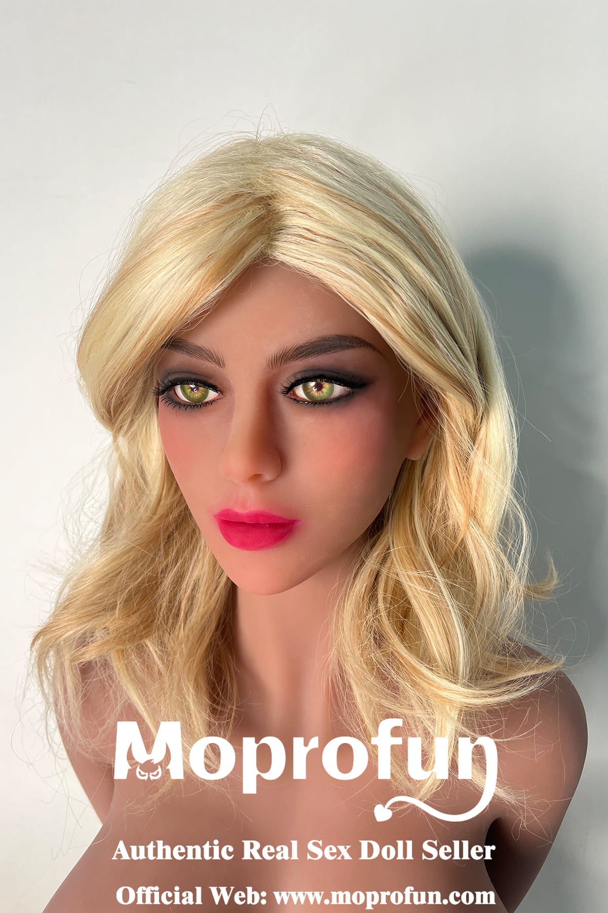 Rifrano Doll 5ft2in Slim Body Blonde Hair Big Boobs Lifelike Full Size Adult TPE Sex Doll - Aili