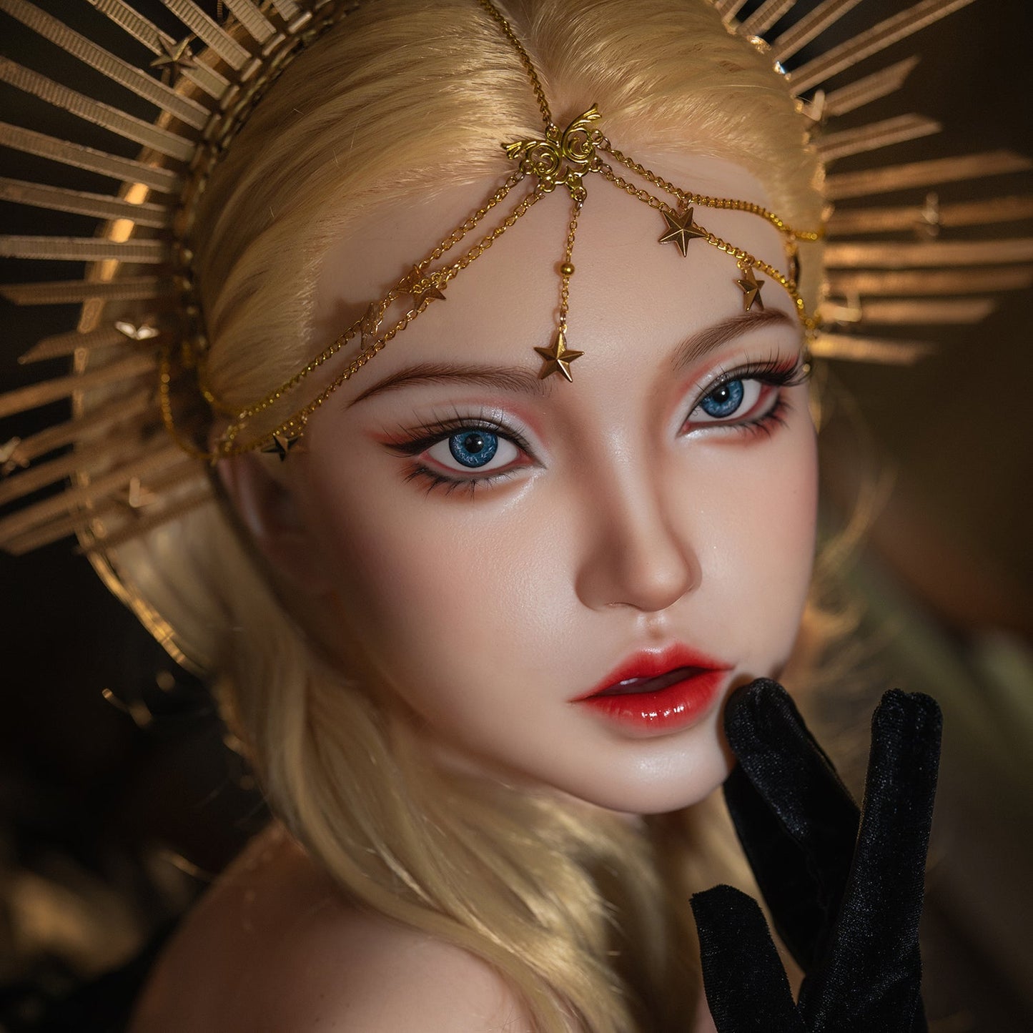 SY Doll | 164cm 5ft5in Lifelike Blonde Girl Full Silicone Real Doll with ROS Silicone Head - Angell