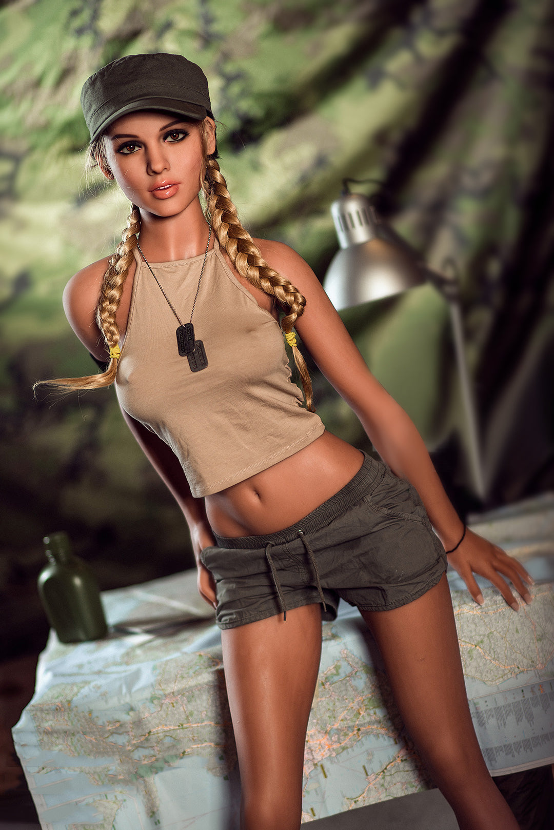 US Stock | AZM Doll 168cm 5ft6in Lifelike Small Breast Slender TPE Adult Sex Doll - Clio