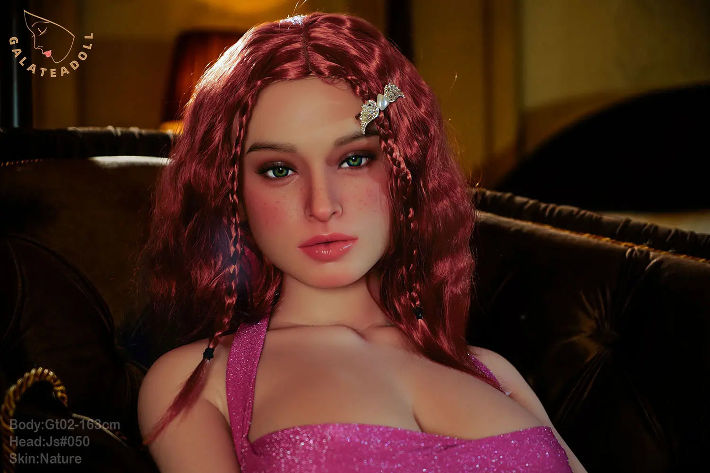 Galatea Doll | 163cm 5ft4in Nature Skin Real Oral Full Silicone Lifelike Love Doll with Real Oral Silicone Head for Divorced Man - Nyah