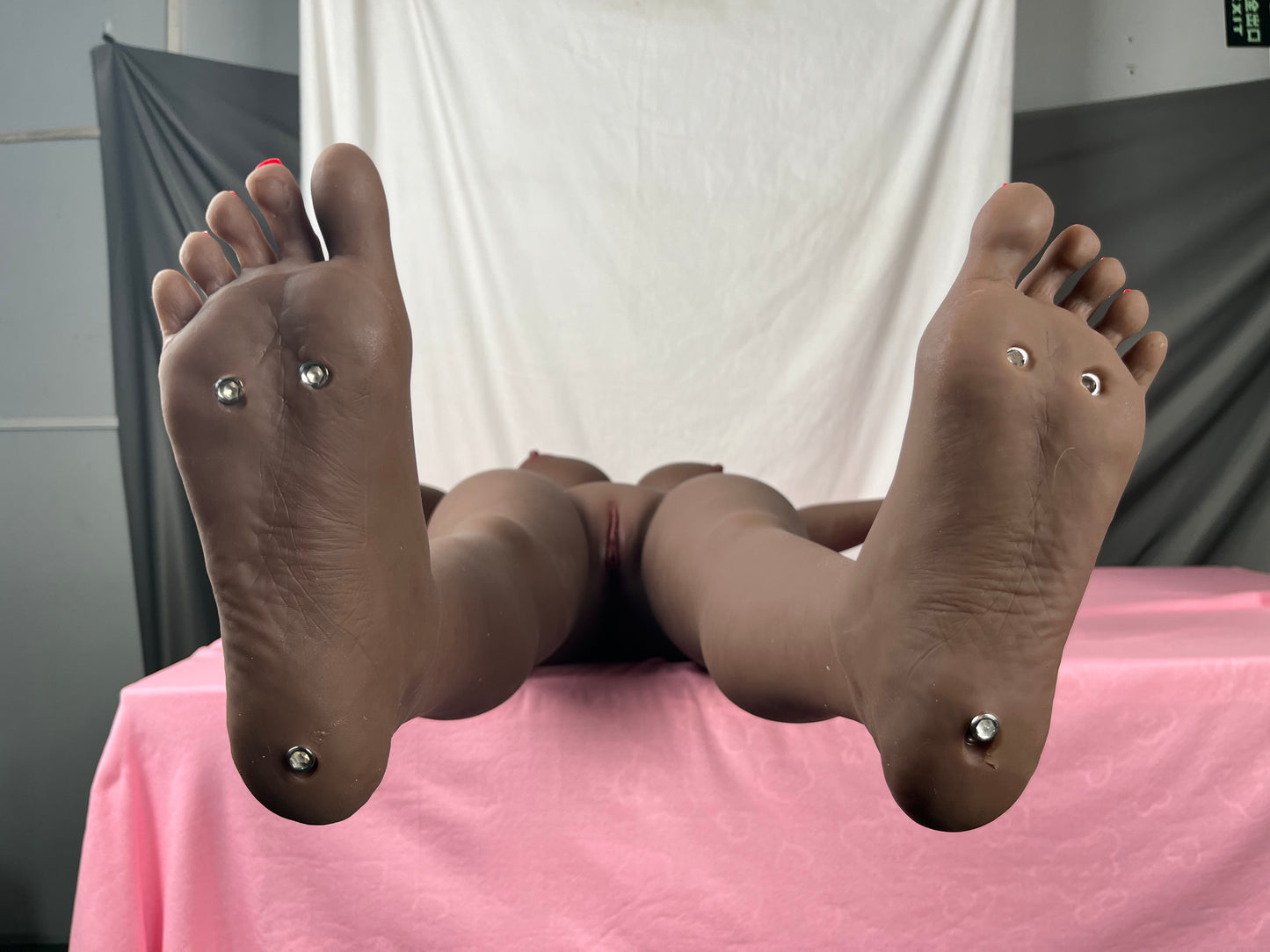 Galaxy Dolls US Stock | 158cm/5ft2in H Cup Fat Ass MILF Black Woman Adult TPE Sex Doll - Amoret