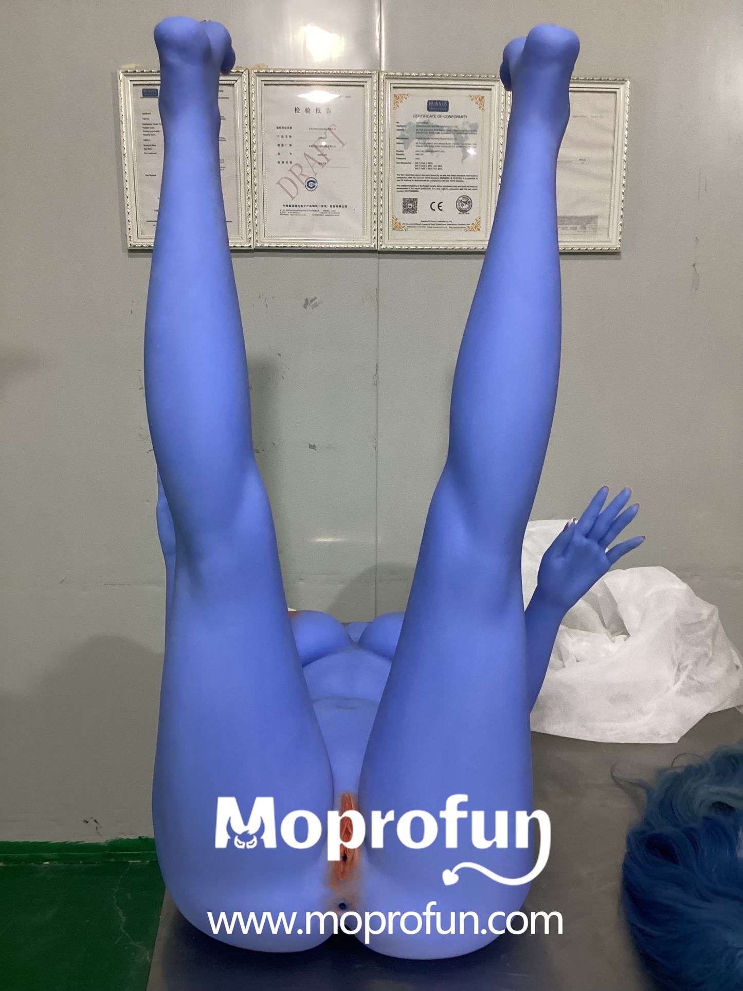 EU Stock AIBEI Doll | 160cm 5ft3in Blue Hair Blue Skin Cosplay Anime Full Size TPE Sex Doll - Neytiri