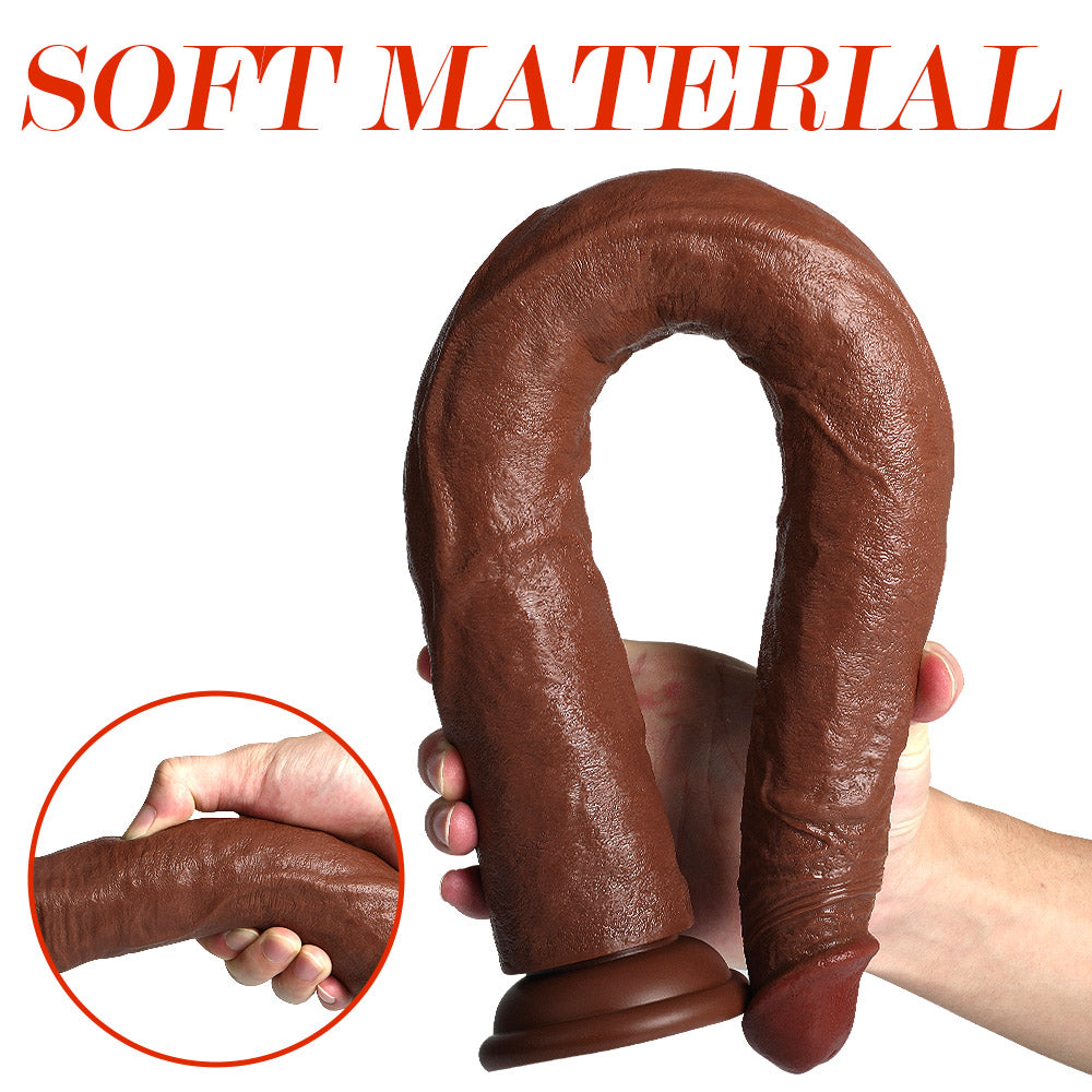 US Sotck | XISE 49cm 20in Super Long Dildo for Woman Masturbation Vagina Sex Pleasure - Baron