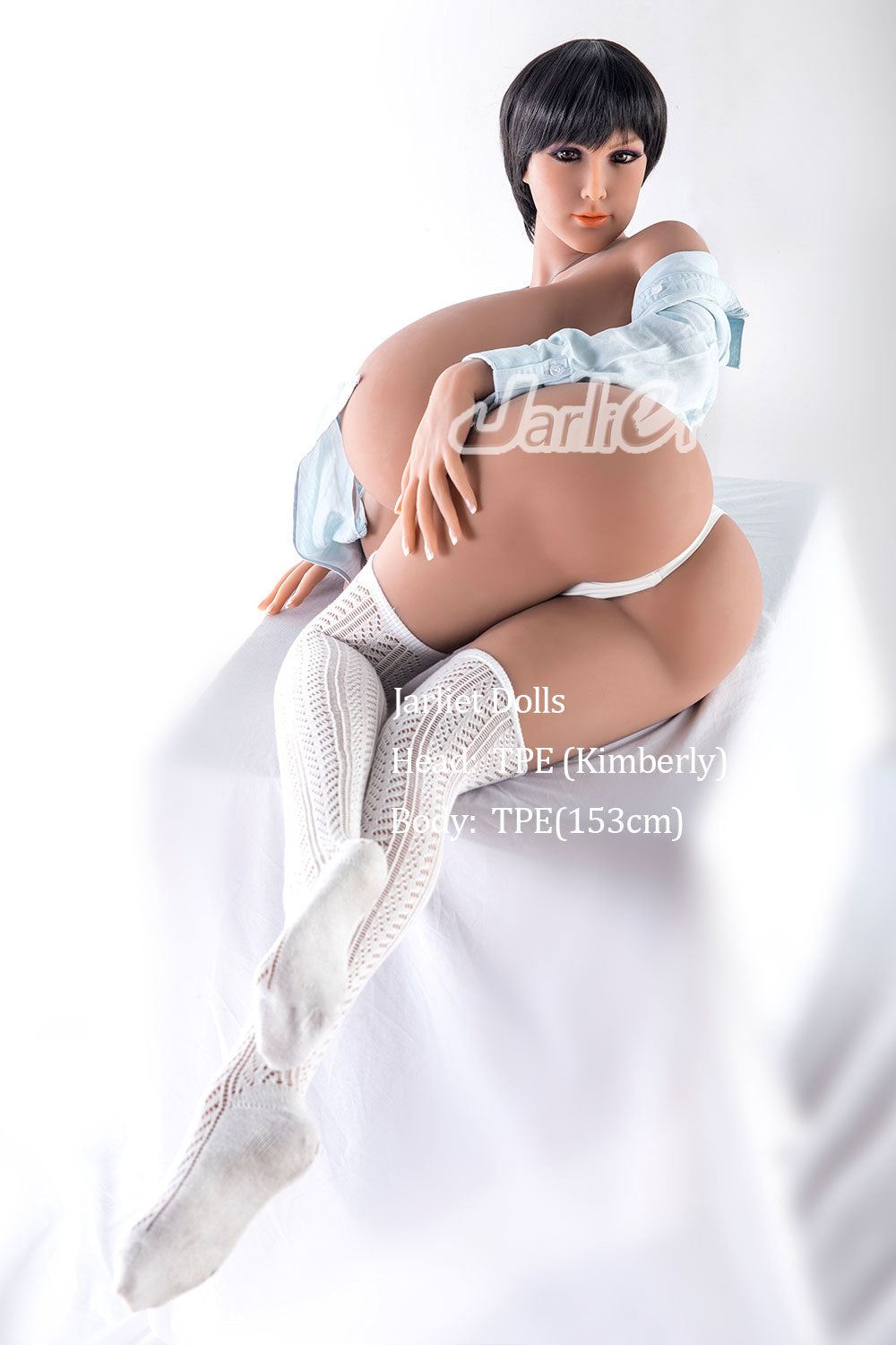 US Stock | Jarliet Doll 5ft 153cm Super Huge Sagging Jelly Breasts Realistic TPE Sex Doll - Kimberly