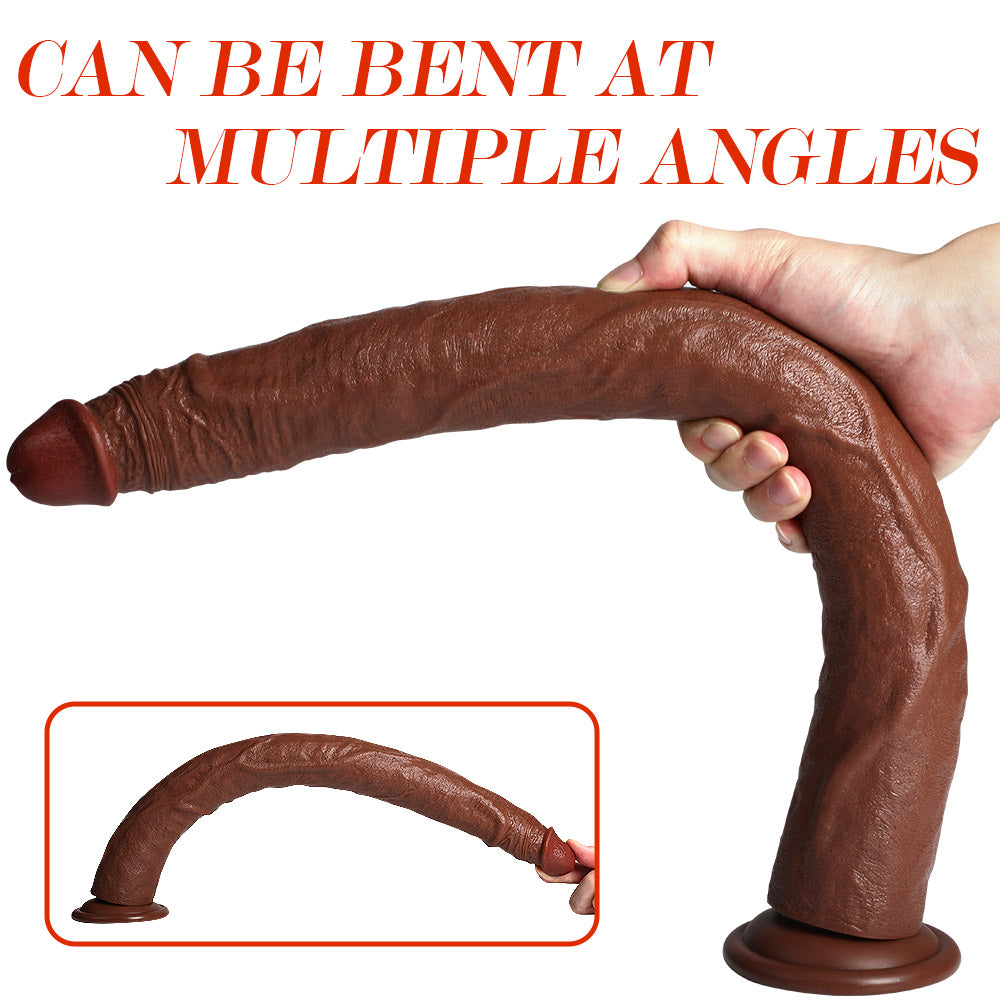 US Sotck | XISE 49cm 20in Super Long Dildo for Woman Masturbation Vagina Sex Pleasure - Baron