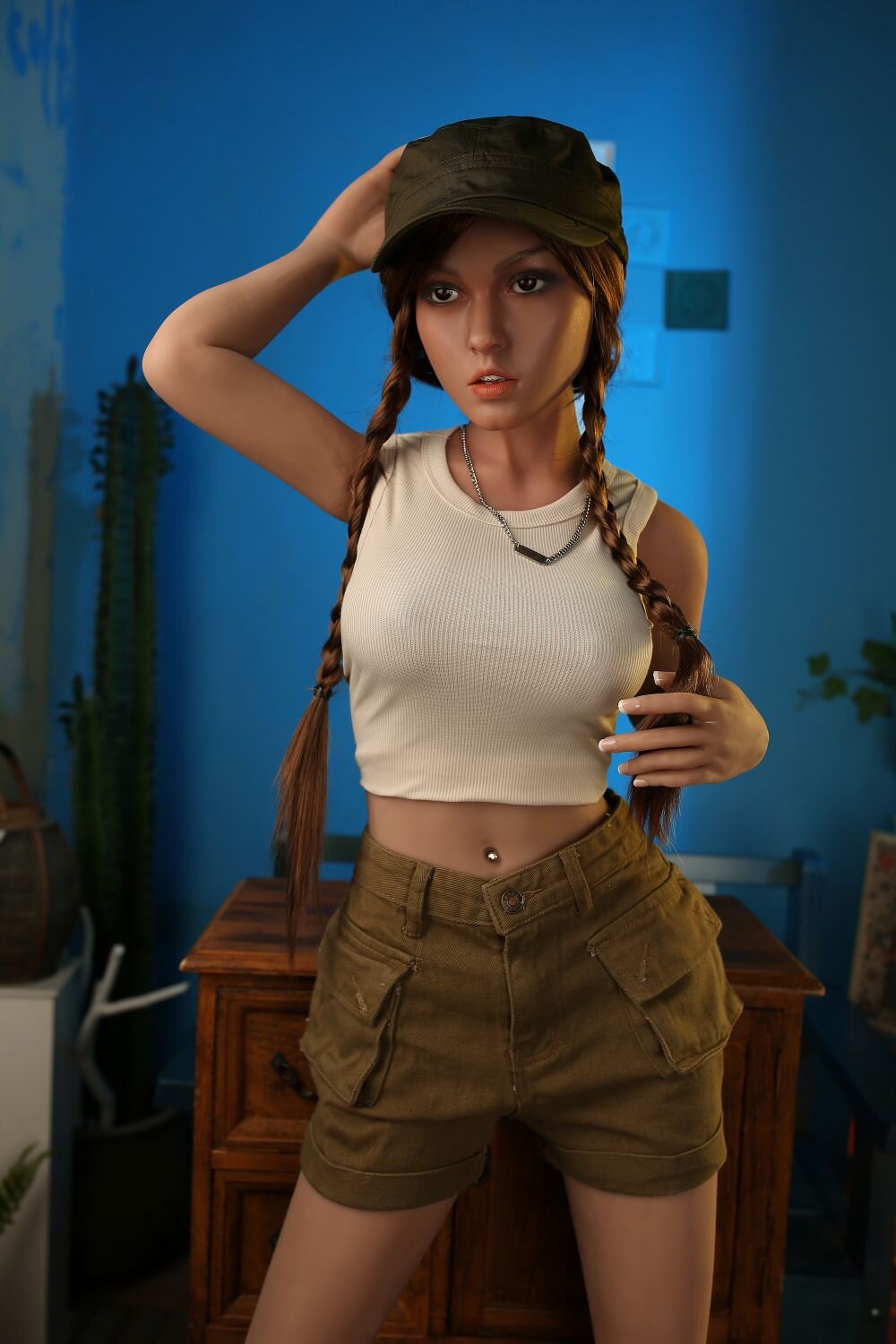 Galaxy Dolls US Stock | 157cm 5ft1 Cheap Price C Cup Petite Body Slim Sex Doll - Titi