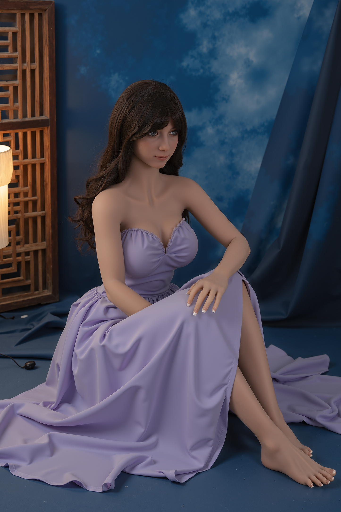 AIBEI Doll | 153cm 5ft Tan Skin Big Breast Lifelike Full Body TPE Sex Doll - Cindy