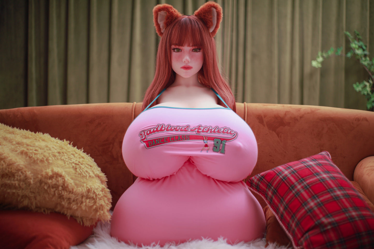 Climax Doll US Stock | 103cm Huge Jelly Breast Mega Sex Torso with ROS Silicone Head - Grace