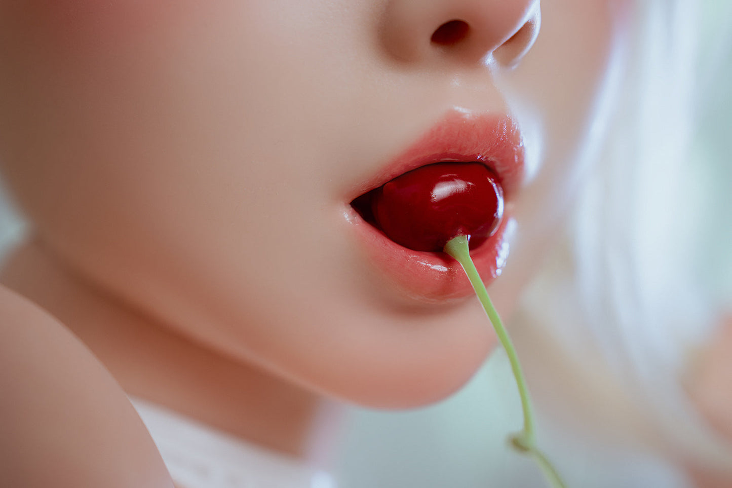 SY Doll | 164cm 5ftin Realistic Cute Korean Full Silicone Adult Doll & Movable Jaw ROS Silicone Head - Cindy