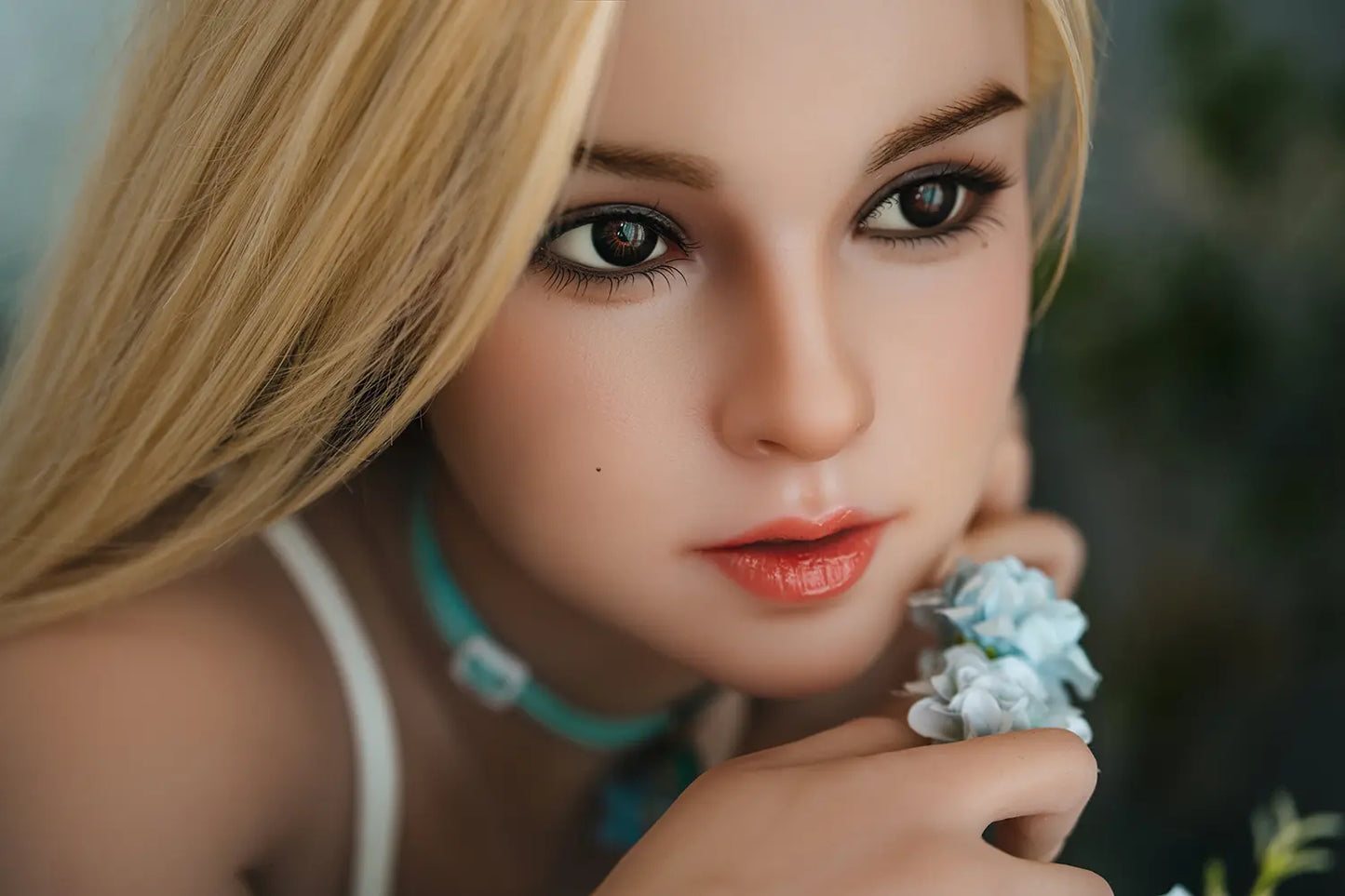 US Stock SY Doll | 150cm 4ft11in Blonde Hair Small Breast Lifelike Asian Hybrid Adult Doll with Soft Real Oral Silicone Head - Jia