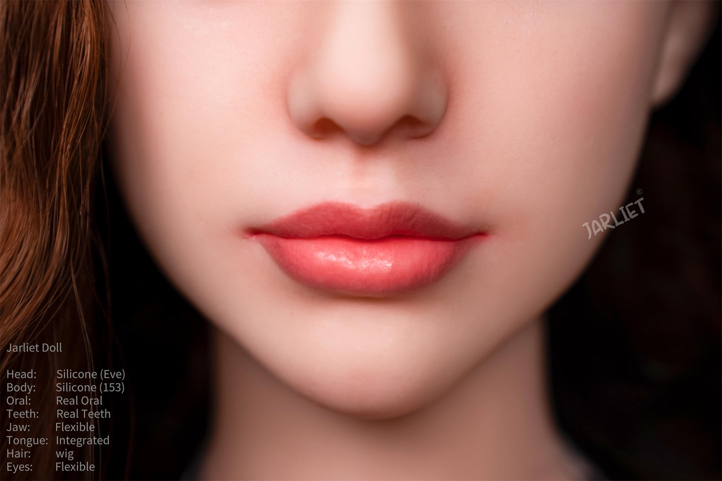Jarliet Top | 5ft 153cm Realistic Korean Girl Full Silicone Sex Doll with Soft ROS Silicone Head - Evec