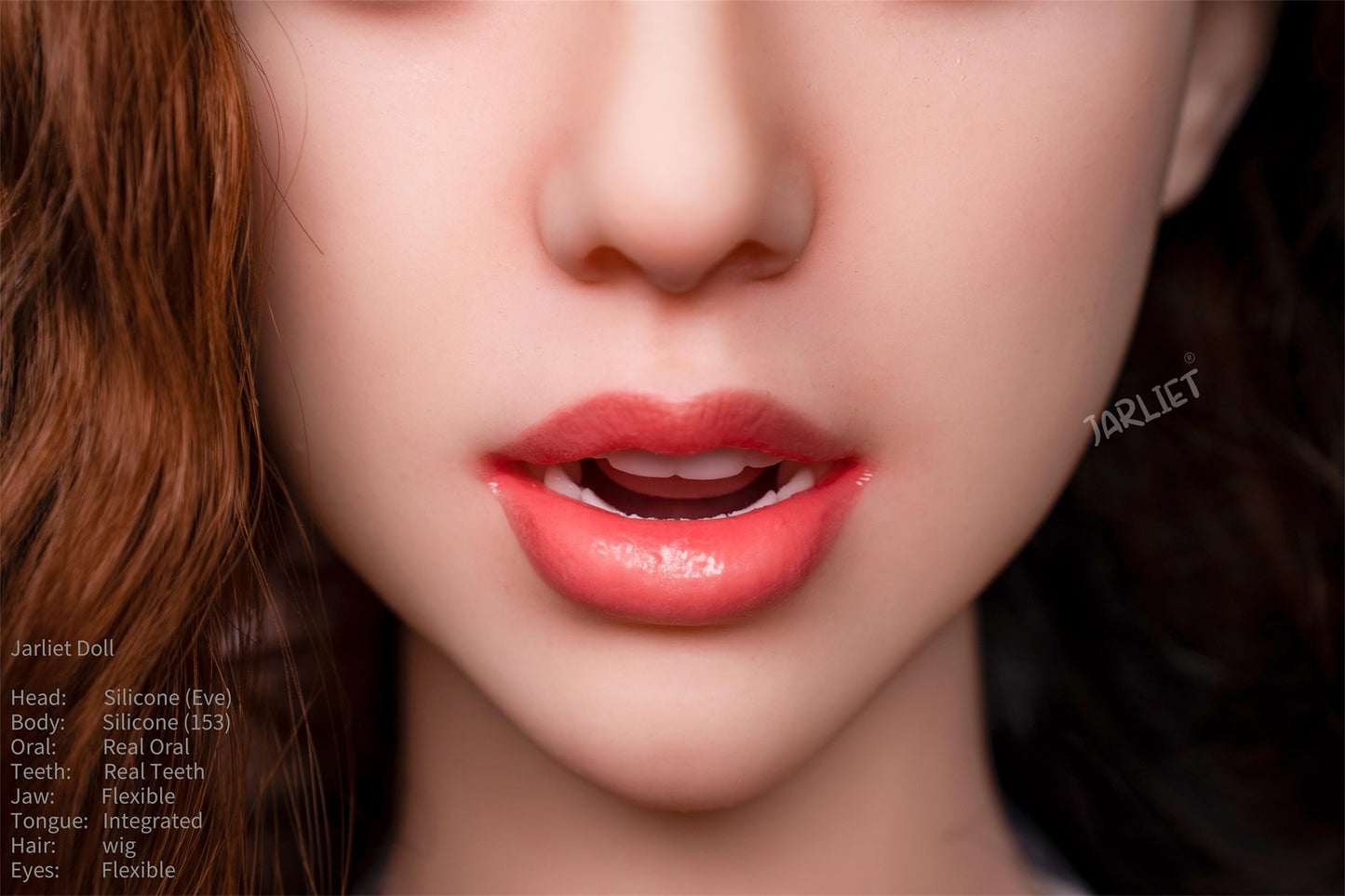 Jarliet Top | 5ft 153cm Realistic Korean Girl Full Silicone Sex Doll with Soft ROS Silicone Head - Evec