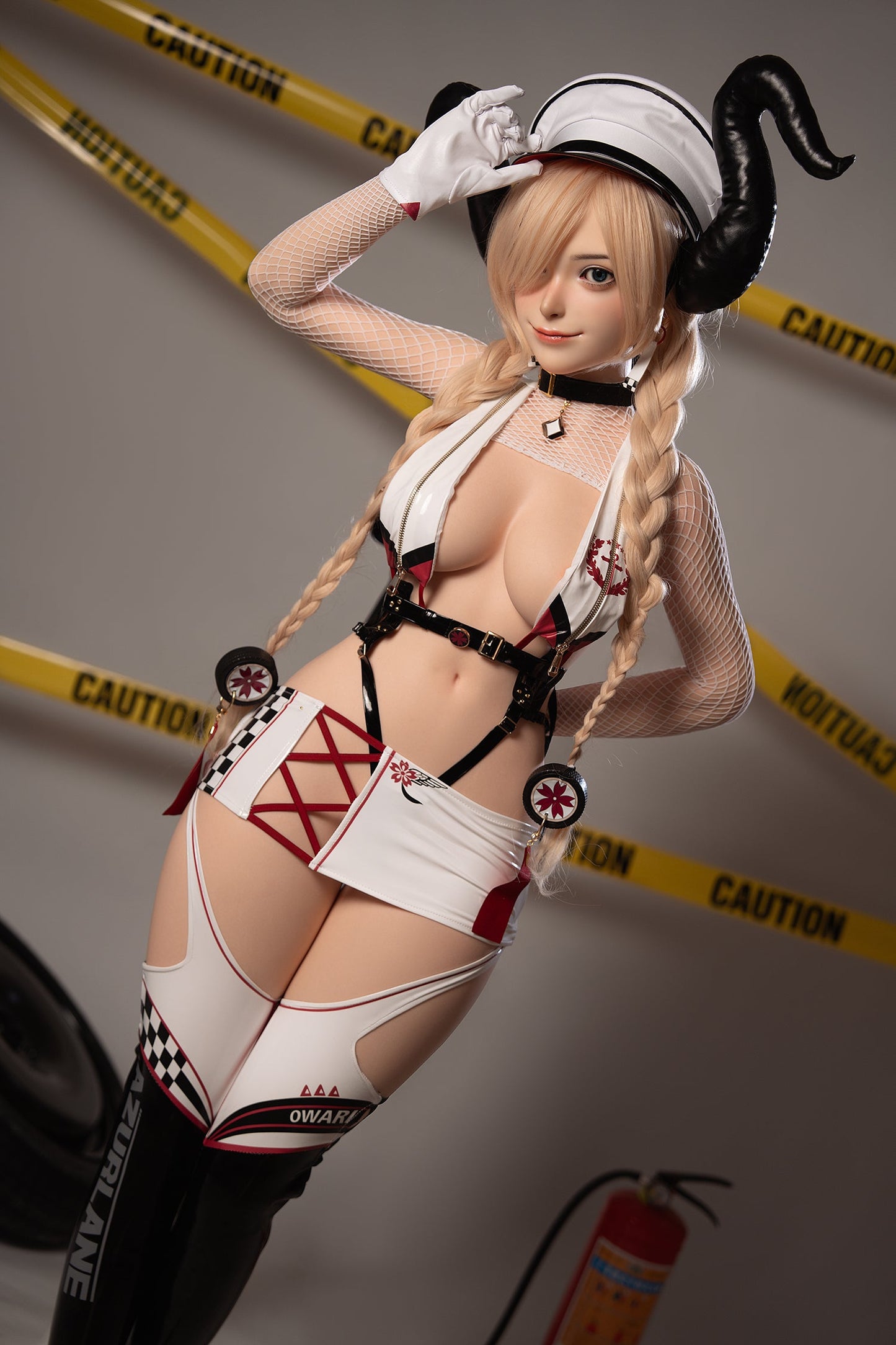 Rosretty Doll | 164cm 5ft45in Full Size Devil Cosplay Anime Style Full Silicone Adult Love Doll - Milli