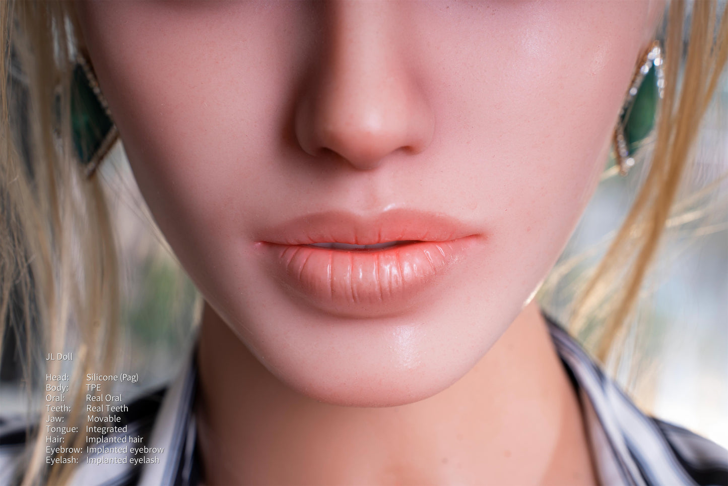 US Stock | Jarliet Doll 5ft 153cm Blonde Hair Gigantic Boobs ROS Silicone Head Hybrid Sex Doll - Pag