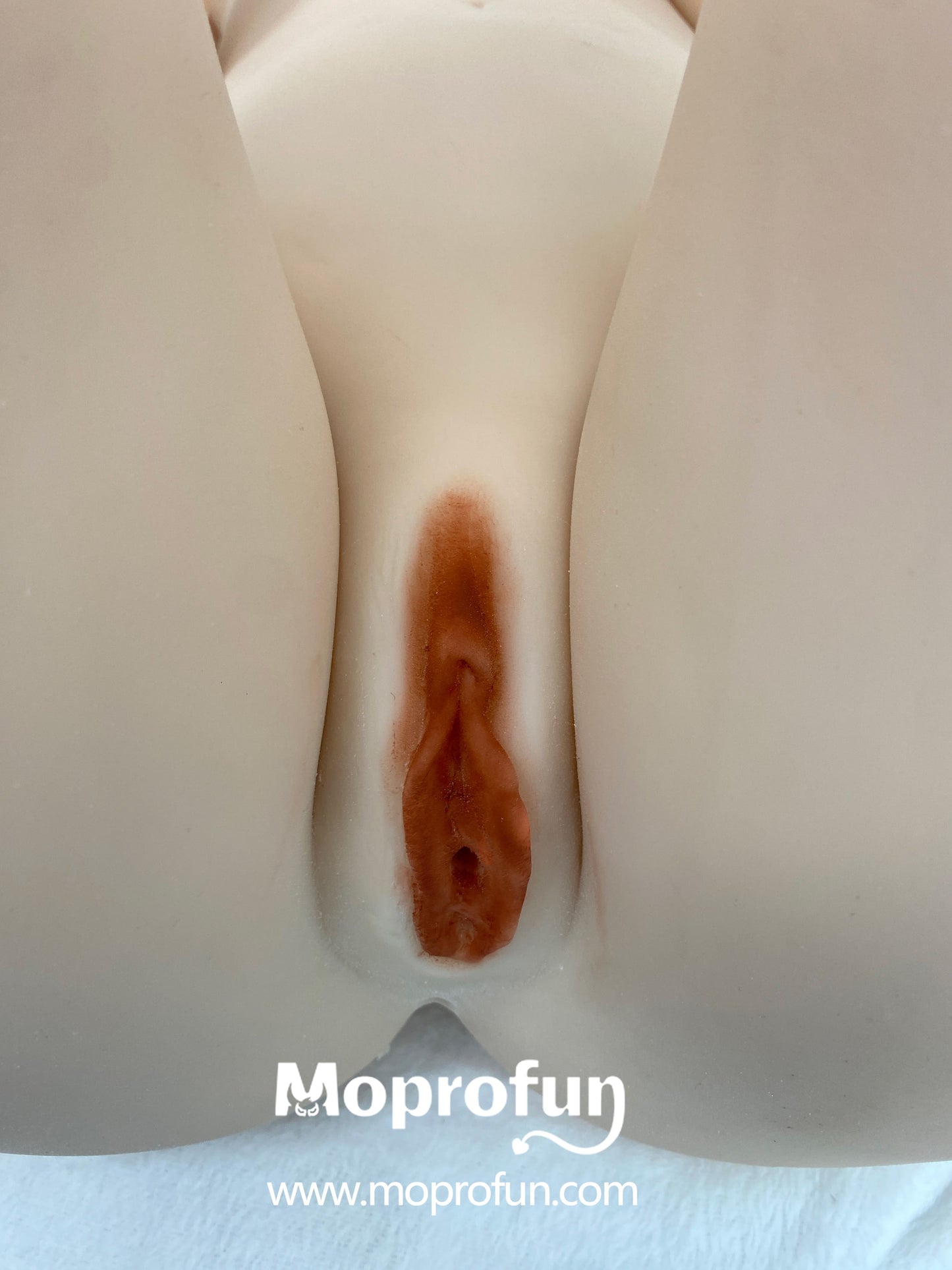 US Stock Climax Doll | 157cm 5ft2in Small Breast White Skin Hybrid Sex Doll with ROS Silicone Head - Polly