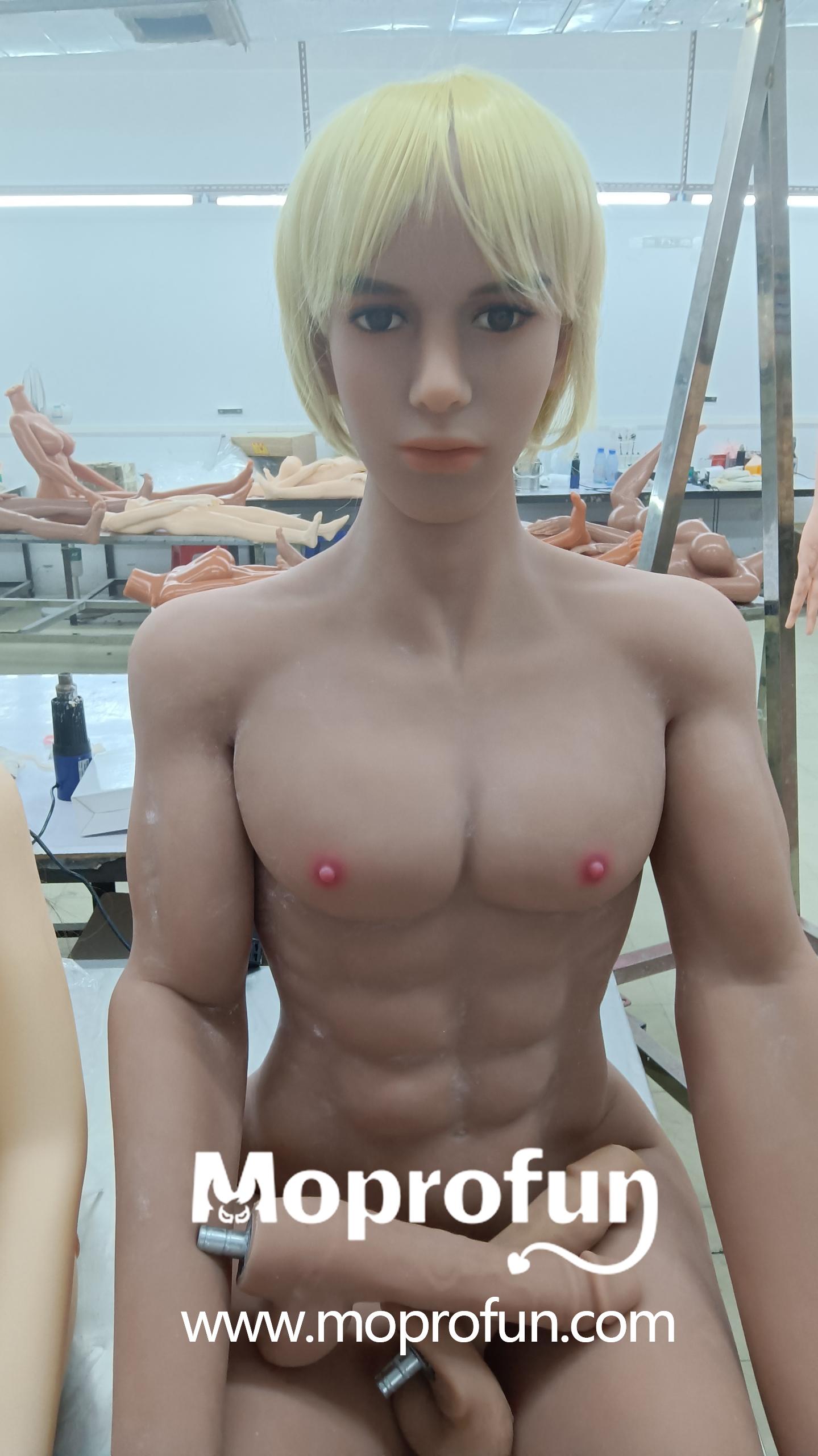 US Warehouse | Rifrano Doll 165cm 5ft5 Lifesize Muscle Male Sex Doll for Woman LGBT Gay Bottom Sex Pleasure - Lorra