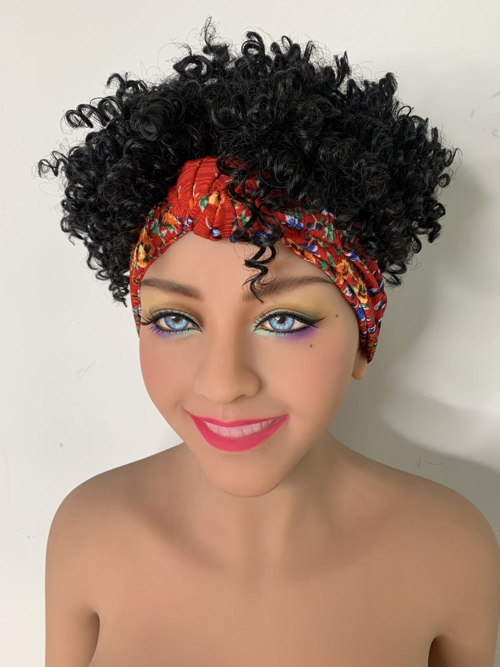 US Stock | Rifrano Doll 158cm 5ft2in Curly Hair Real Full Size Black Girl TPE Sex Doll - Aaliyah
