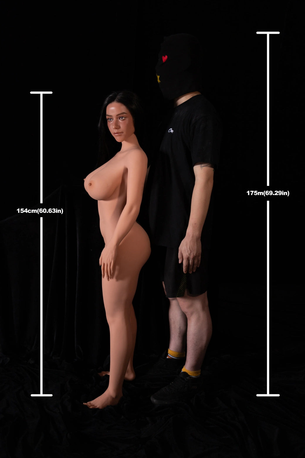 ⭐️ Climax Doll | 154cm 5ft Full Size Lifelike Japanese Style Hybrid Doll & Movable Jaw ROS Silicone Head - Tasha