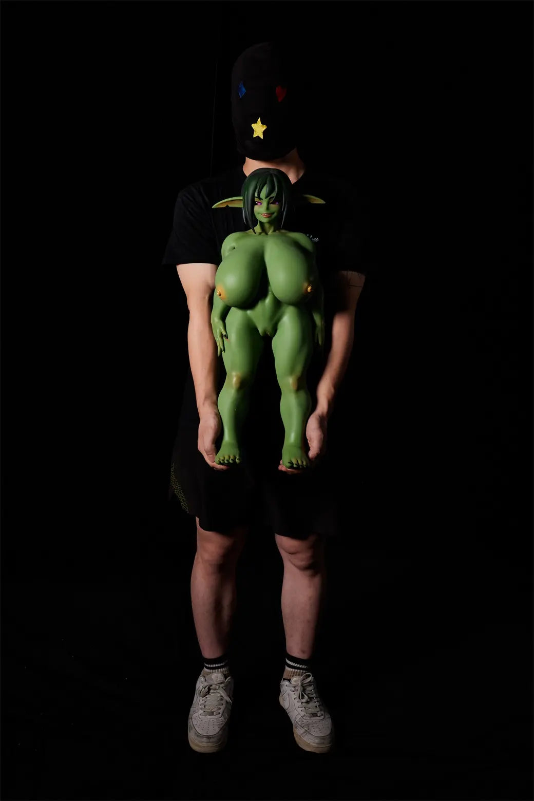 Climax Doll | Green Skin Cosplay Monster Goblin Style ACG Anime Silicone Material Doll - Zarga