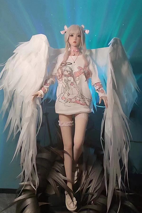 Dimu Doll | 158cm Lovely Big Boobs Silicone Head Sex Doll - Daenerys - SuperLoveDoll