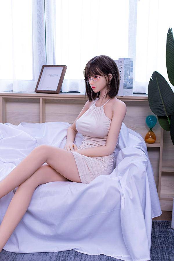 Dimu Doll | 168cm 5ft6in Big Boobs Asian Girl Hybrid Sex Doll with Silicone Head - Elea