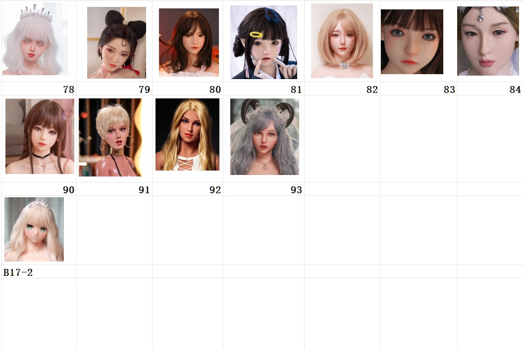 DIMU DOLL | Single TPE Head with Wig | Easy to Swap, Endless Possibilities