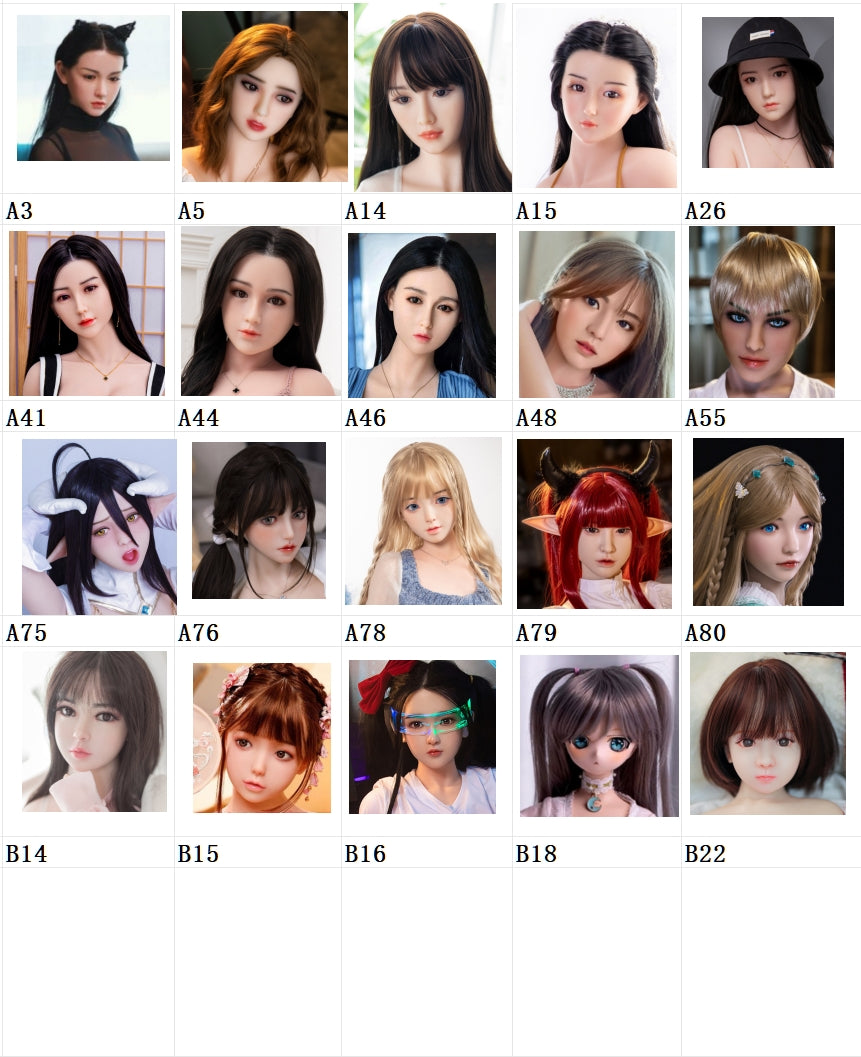 DIMU DOLL | Single Silicone Head | Hyper-Realistic Beauty, Effortless Versatility