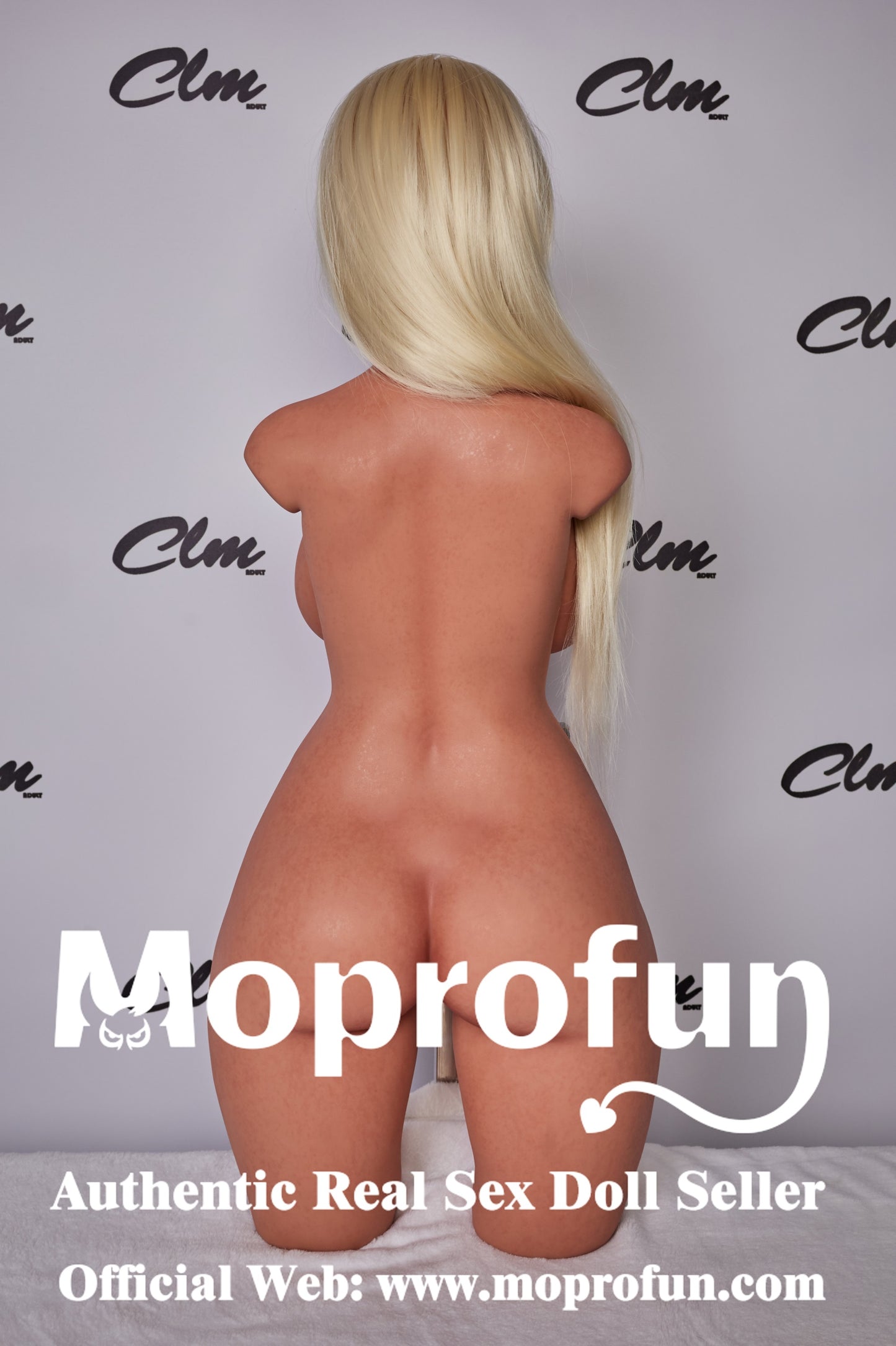 Climax Doll | 86LB E Cup Realistic Full Silicone Tan Skin Mature American Woman Half Body Adult Sex Doll Torso - ULW 883# Fiora