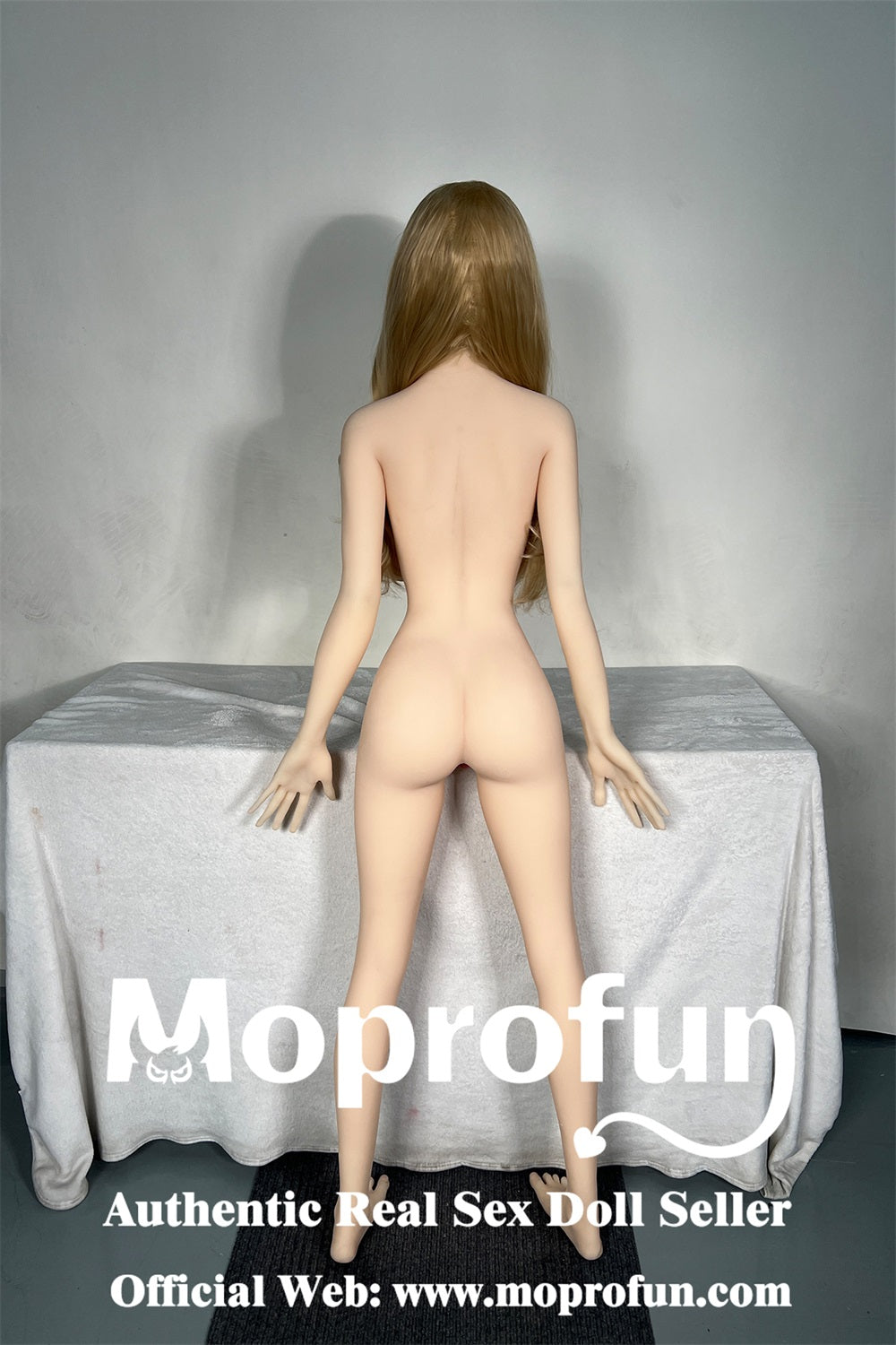 UK Stock Rifrano Doll 5ft2in Nature Skin Blonde Hai MILF Sex Doll for Single Man - Lole