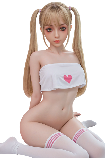 Auto Vagina Sucking Silicone Doll US Stock | Rosretty Doll Small Boobs Petite Body Full Silicone Love Doll - Pixie
