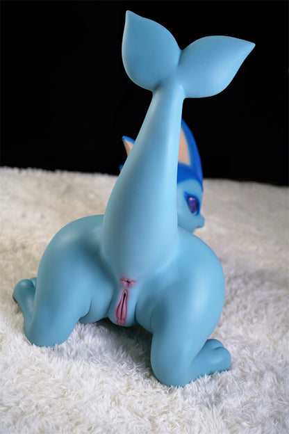 Dolls Castle Lifelike Real Silicone Pokemon Monster Yiff Teratophilia Furry Doll - Vaporeon