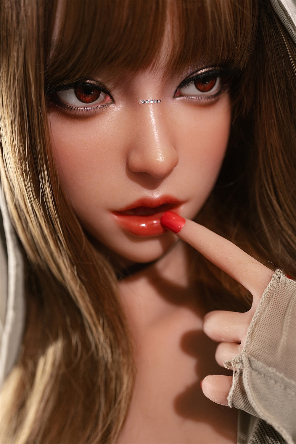 SY Doll US Stock | 160cm 5ft3in Small Breast TPE Sex Doll with ROS Silicone Head - Mina