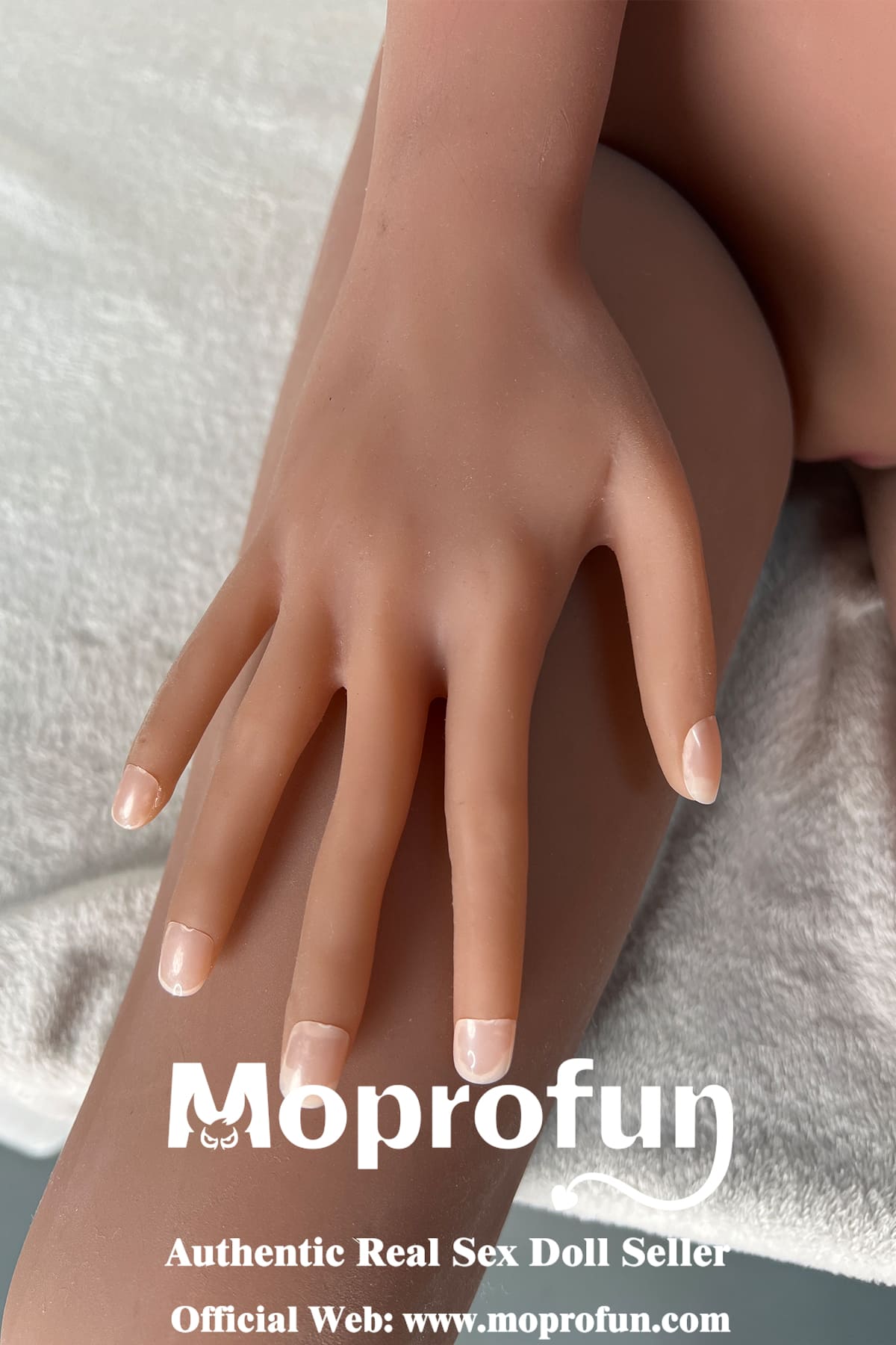 Rifrano Doll 5ft2in Slim Body Blonde Hair Big Boobs Lifelike Full Size Adult TPE Sex Doll - Aili