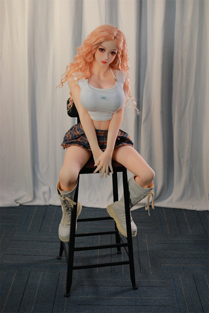 American Stock Rifrano Doll 4ft12in White Skin Slim Body Full Size Sex Doll for Single Man - Lily