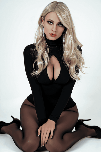 AIBEI Doll | 150cm 4ft12in Sexy Gold Hair Mature Woman Real Full Size TPE Sex Doll - Elspeth