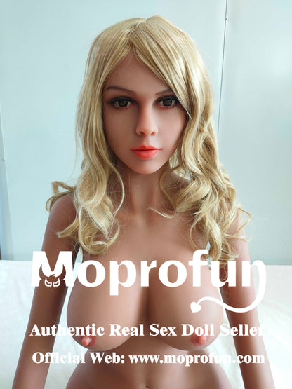 Germany Stock RRA Doll | 5ft2in Tan Skin European Blonde Hair Mature Woman TPE Sex Doll - Xl