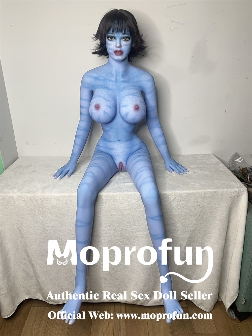 Starry Doll | 165cm 5ft5in Blue Skin Big Boobs Cosplay Avatar Style TPE Adult Sex Doll - Zoe Saldana