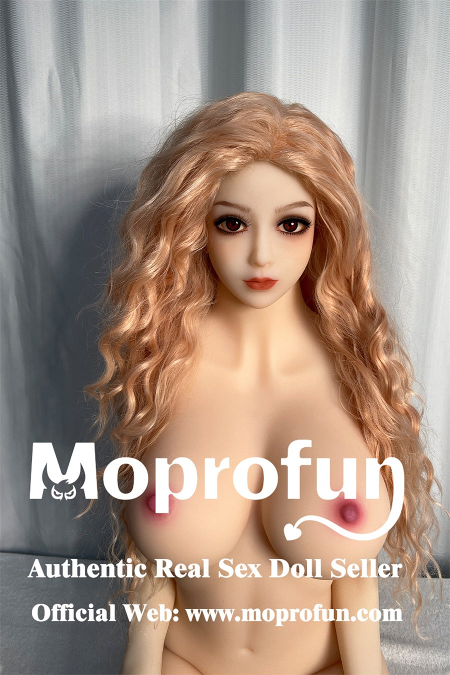 American Stock Rifrano Doll 4ft12in White Skin Slim Body Full Size Sex Doll for Single Man - Lily