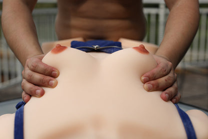 Climax Doll US Stock |  A Cup Gel Boobs TPE Torso Sex Doll - 175# Torso
