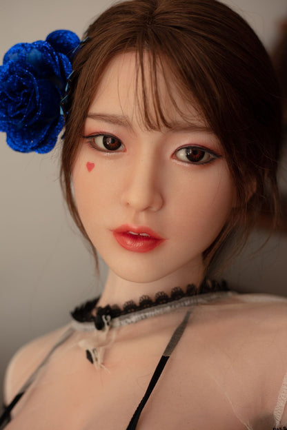 US Stock | JX Doll 160cm 5ft3in Korean Girl Hybrid TPE Sex Doll with Silicone Head - Yuan
