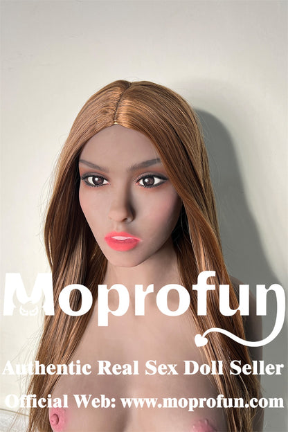 Rifrano Doll | 5ft1in Black Skin Blonde Hair Small Boobs MILF Full Body Sex Doll - Vivi