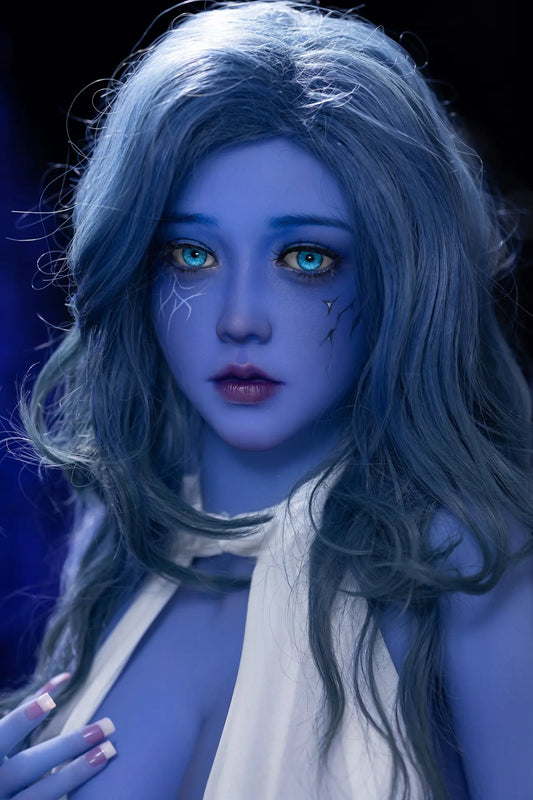 EU Stock AIBEI Doll | 160cm 5ft3in Blue Hair Blue Skin Cosplay Anime Full Size TPE Sex Doll - Neytiri