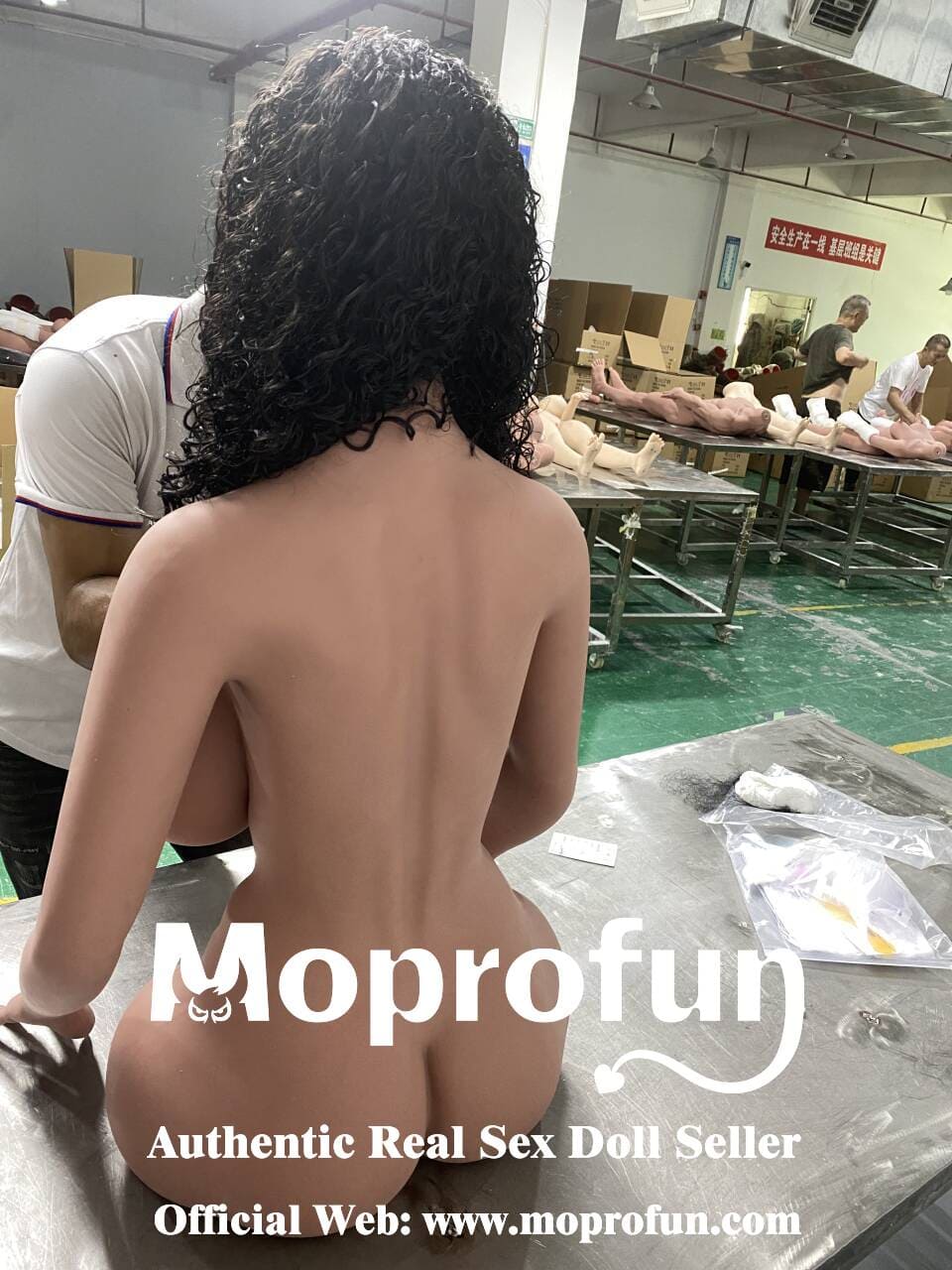 EU Stock AIBEI Doll | Spain Warehouse Light Tan Skin Half Body Big Gel Boobs TPE Love Doll Torso - Pamela