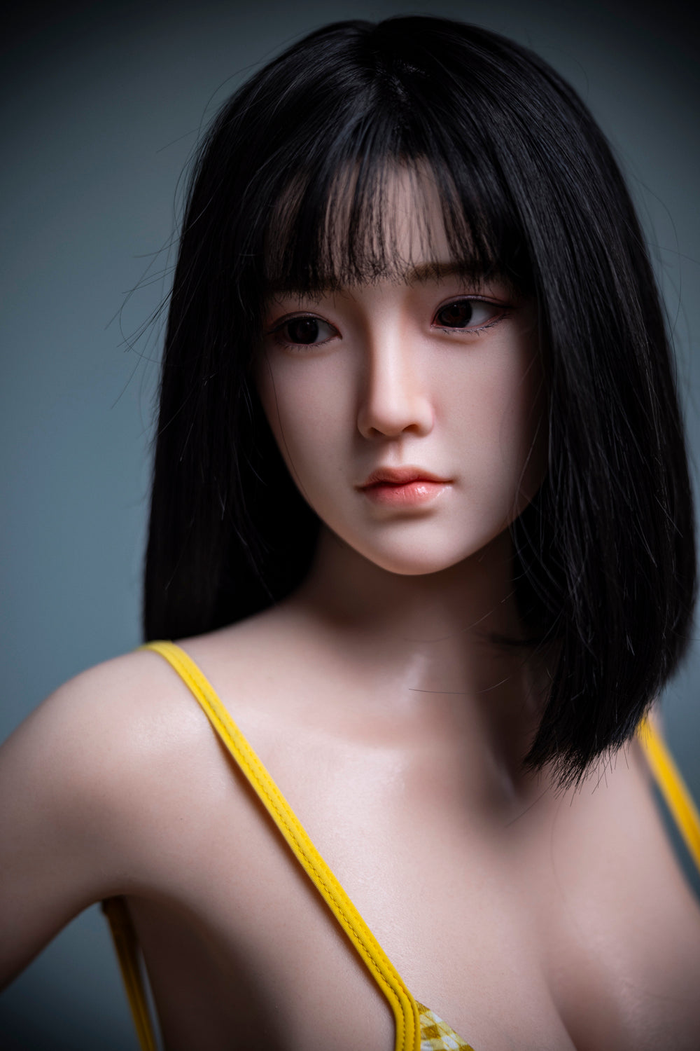 EU Stock | JX Doll 160cm 5ft3in Korean Girl Hybrid TPE Sex Doll with Silicone Head Implanted Hair - Eunice