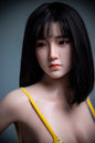 EU Stock | JX Doll 160cm 5ft3in Korean Girl Hybrid TPE Sex Doll with Silicone Head Implanted Hair - Eunice