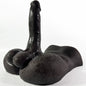 Moprofun Realistic Lifelike Black Male Dildo Torso Adult Sex Doll TPE Masturbator for Women Gay Couple