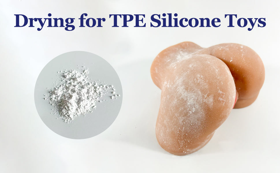 Drying Powder for TPE Silicone Material Full Size Adult Love Doll Prevents Oil Seepage Maintenance | Sex Doll Accessories